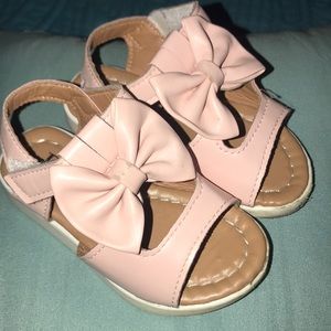 Nice pink toddler sandals